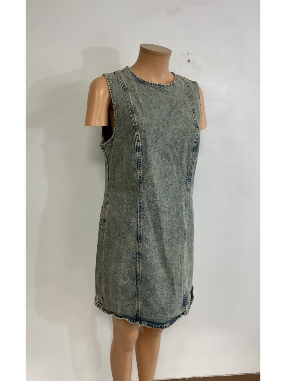 H&M Denim Jean Dress Romper Womens Medium